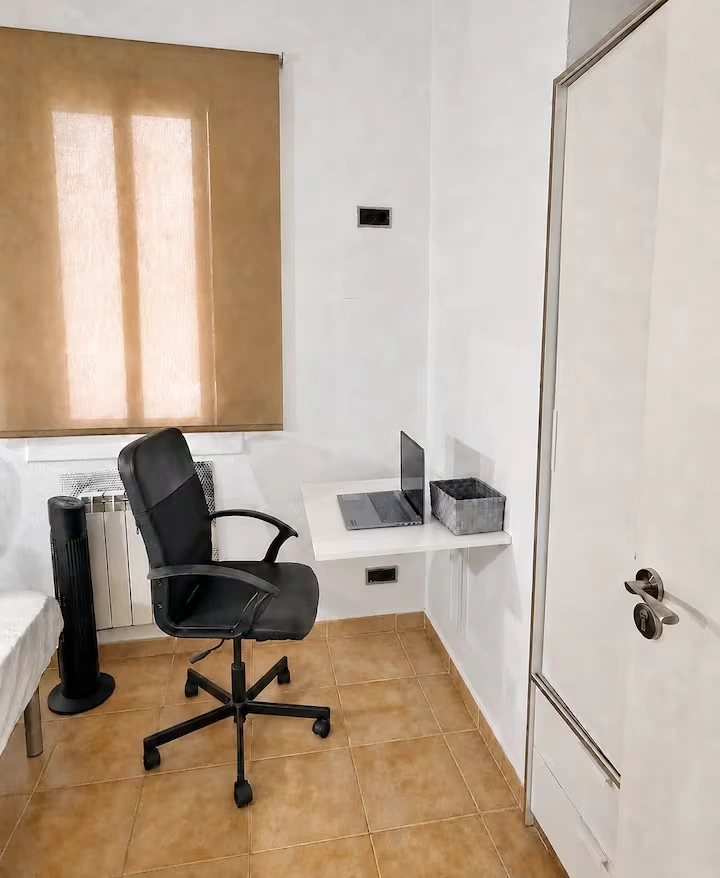Bedroom two: dedicated workspace
