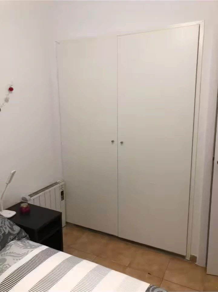 Bedroom three: built-in wardrobe